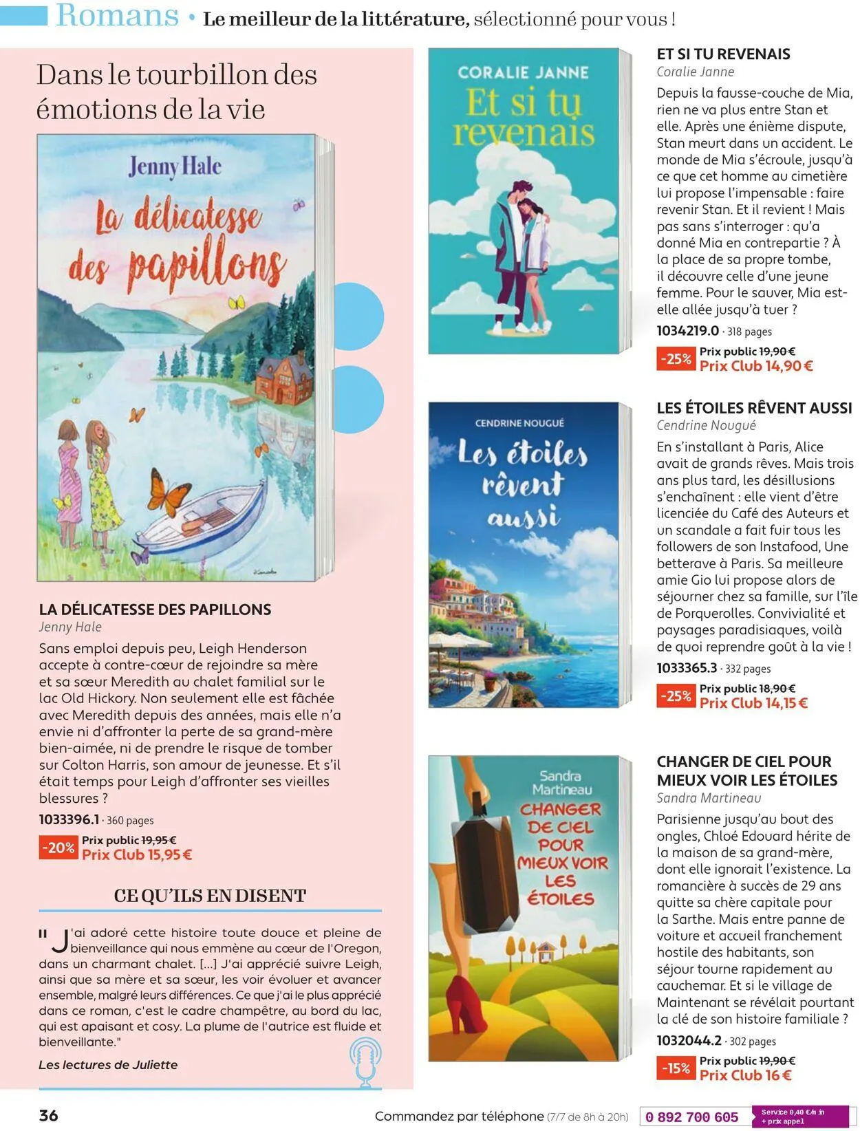 France Loisirs du 1 mai au 30 juin 2025 - Catalogue page 36