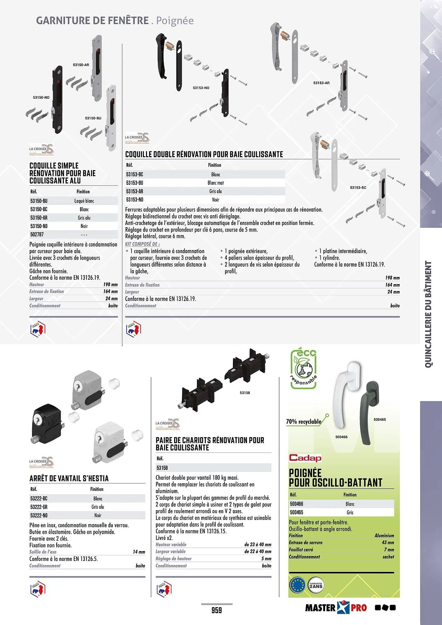 Catalogue Master Pro du 28 janvier au 30 décembre 2028 - Catalogue page 963