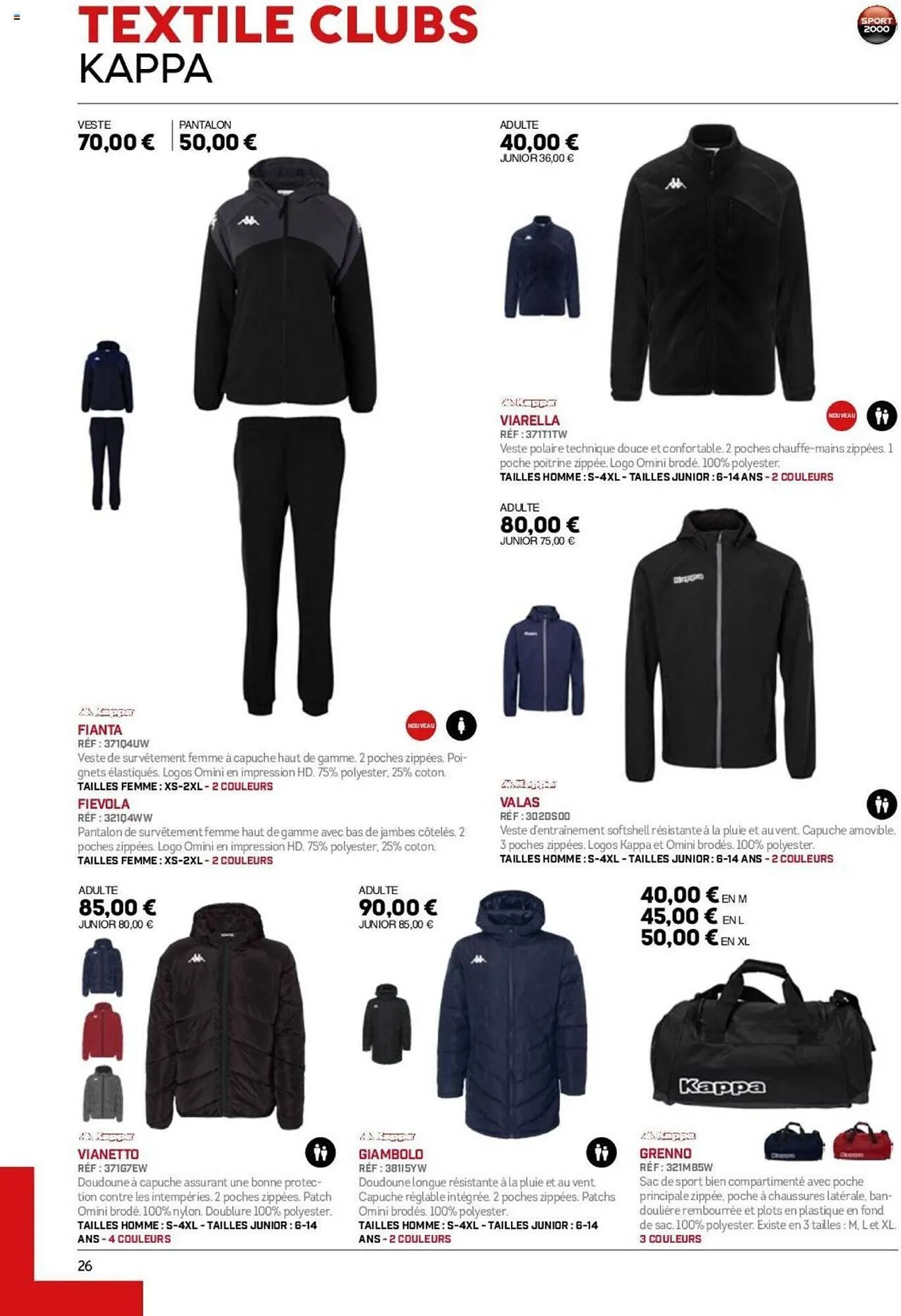 Catalogue Sport 2000 du 28 mai au 31 décembre 2025 - Catalogue page 21