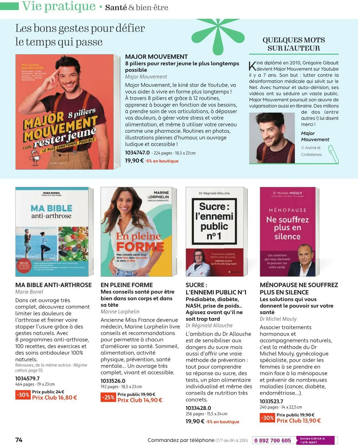 France Loisirs du 1 mai au 30 juin 2025 - Catalogue page 74