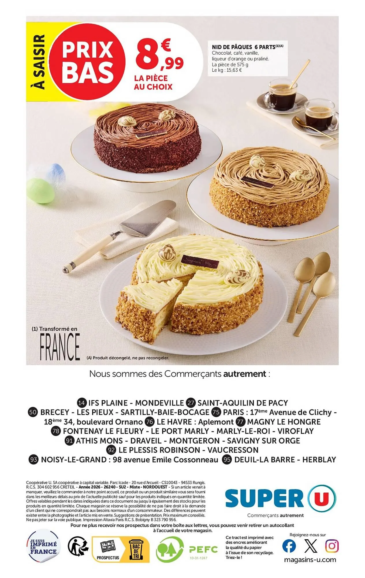 Catalogue Super U du 31 mars au 6 avril 2026 - Catalogue page 28