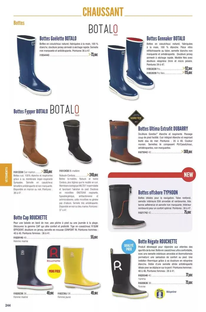 Catalogue Accastillage Diffusion 2025 du 1 janvier au 31 décembre 2025 - Catalogue page 246