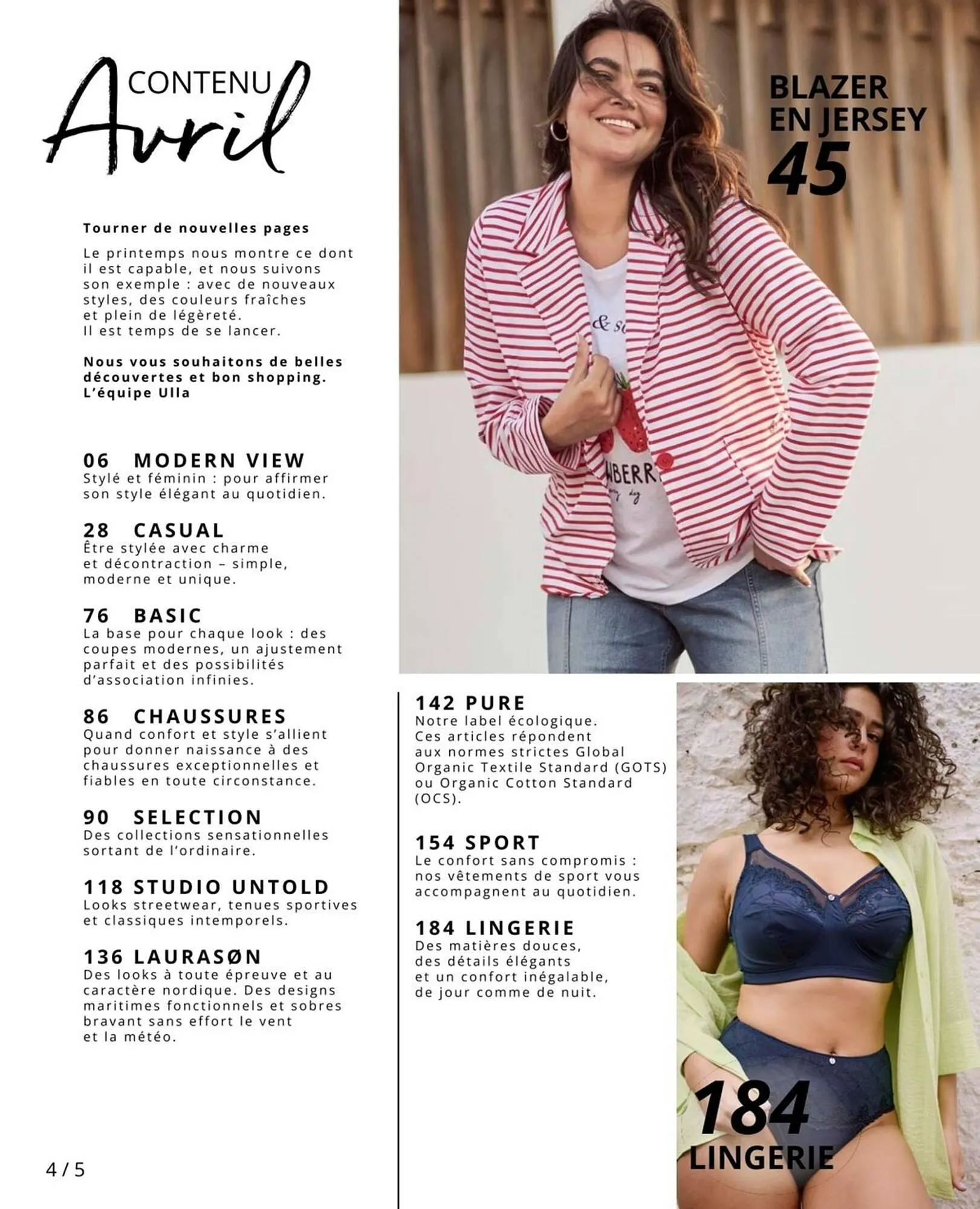 Catalogue Ulla Popken du 29 mars au 22 avril 2026 - Catalogue page 4