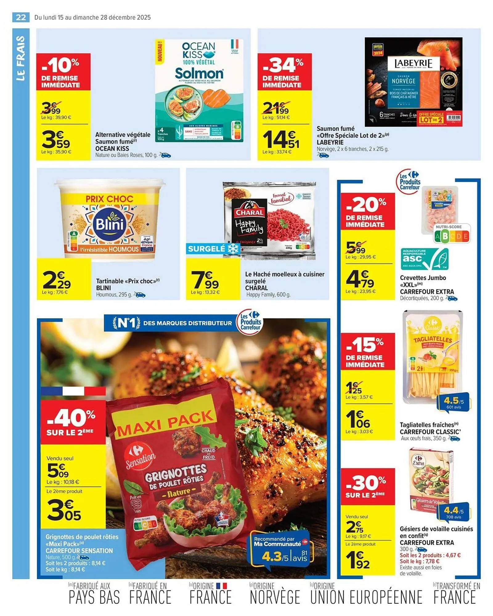Catalogue Carrefour Market du 15 décembre au 28 décembre 2025 - Catalogue page 24