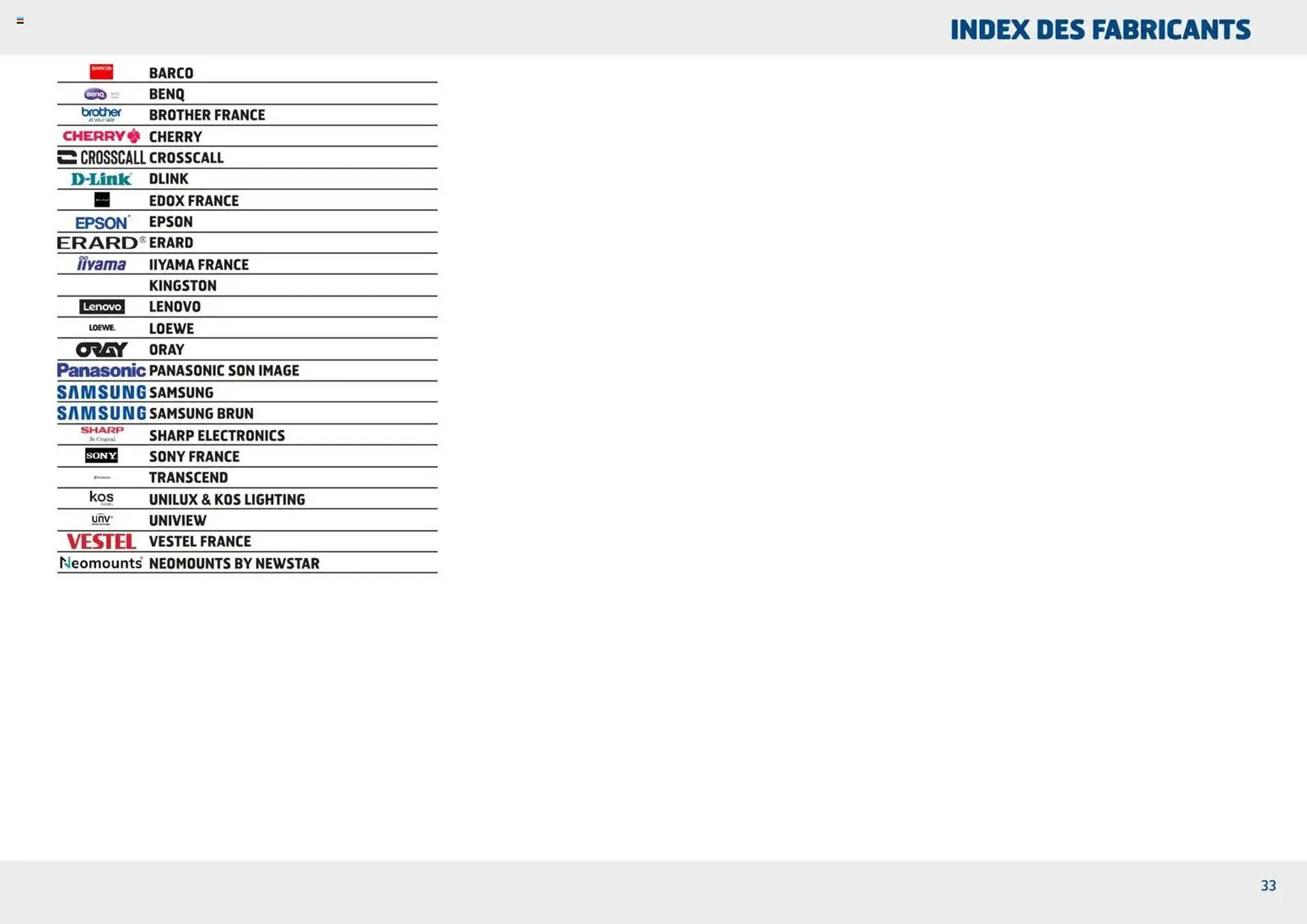 Catalogue Rexel du 3 février au 28 février 2026 - Catalogue page 33