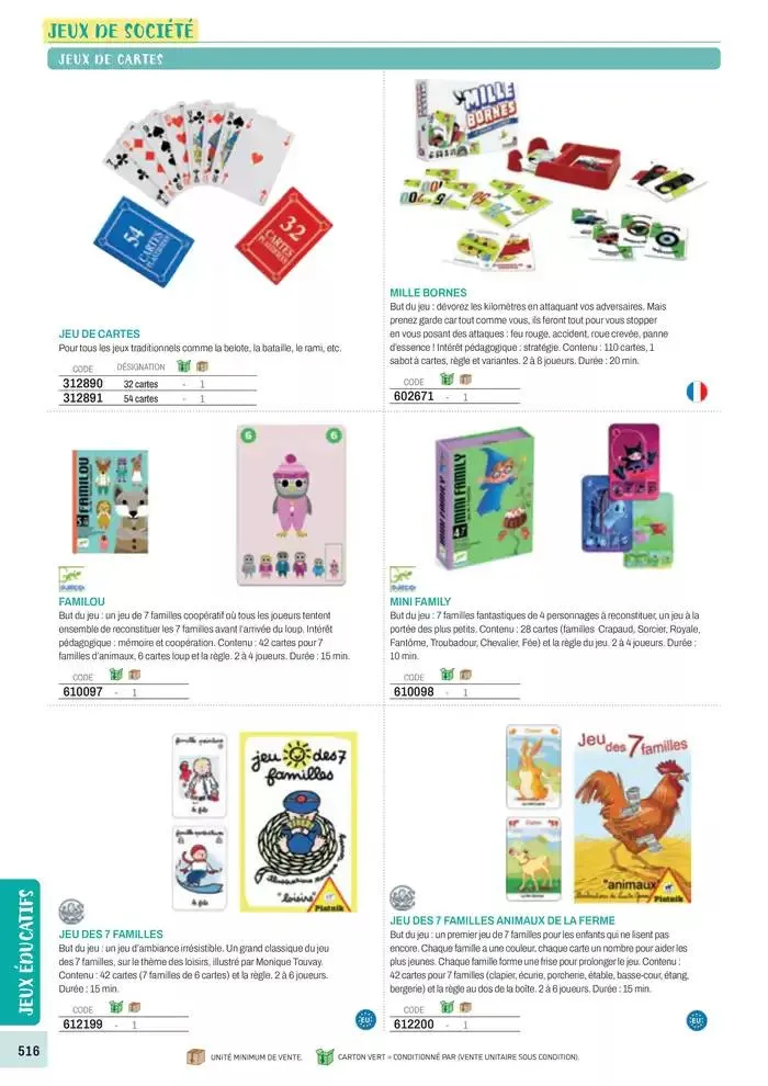 Nos Catalogues Thématiques du 1 janvier au 31 décembre 2025 - Catalogue page 518