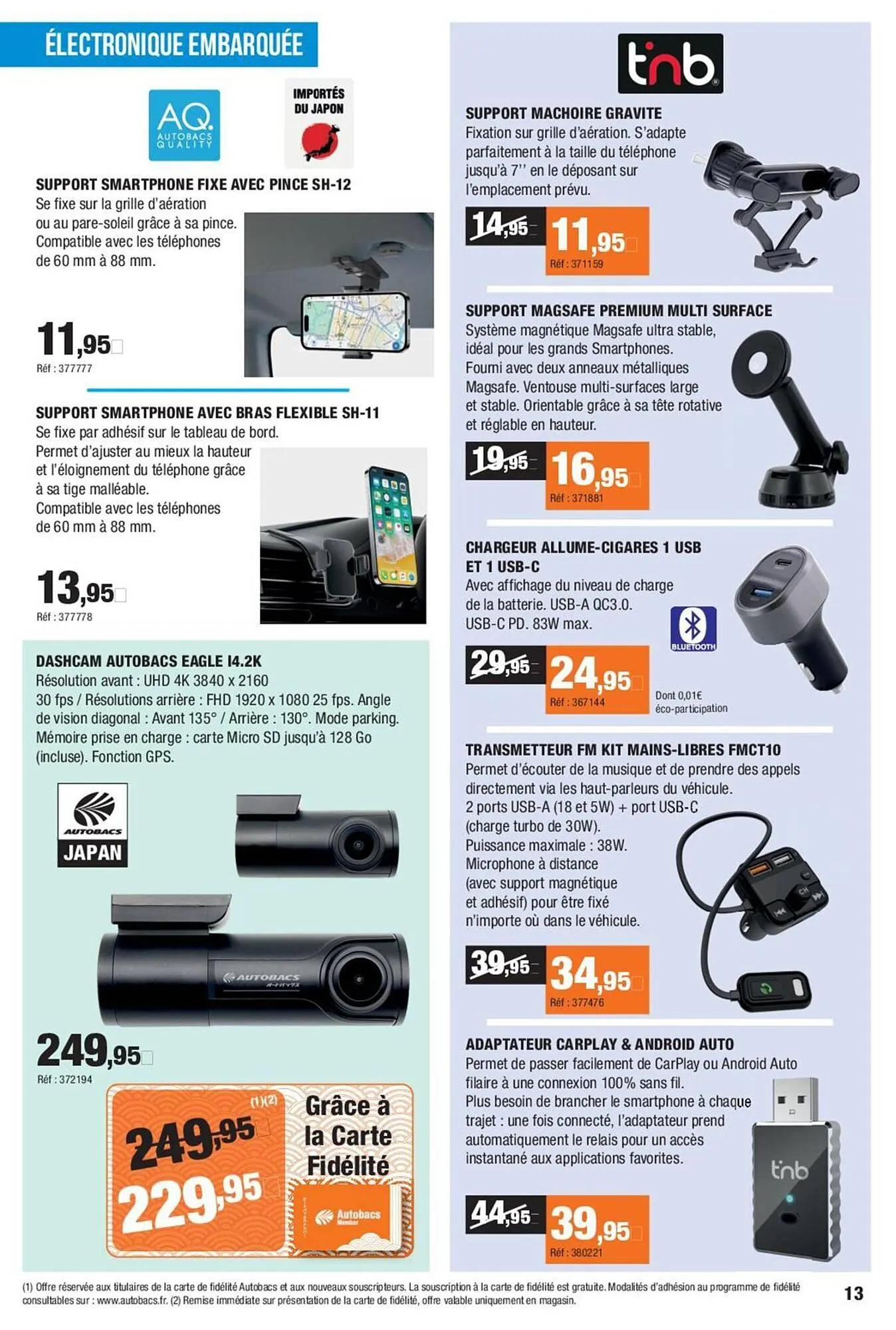 Catalogue Autobacs du 13 février au 18 mars 2026 - Catalogue page 13