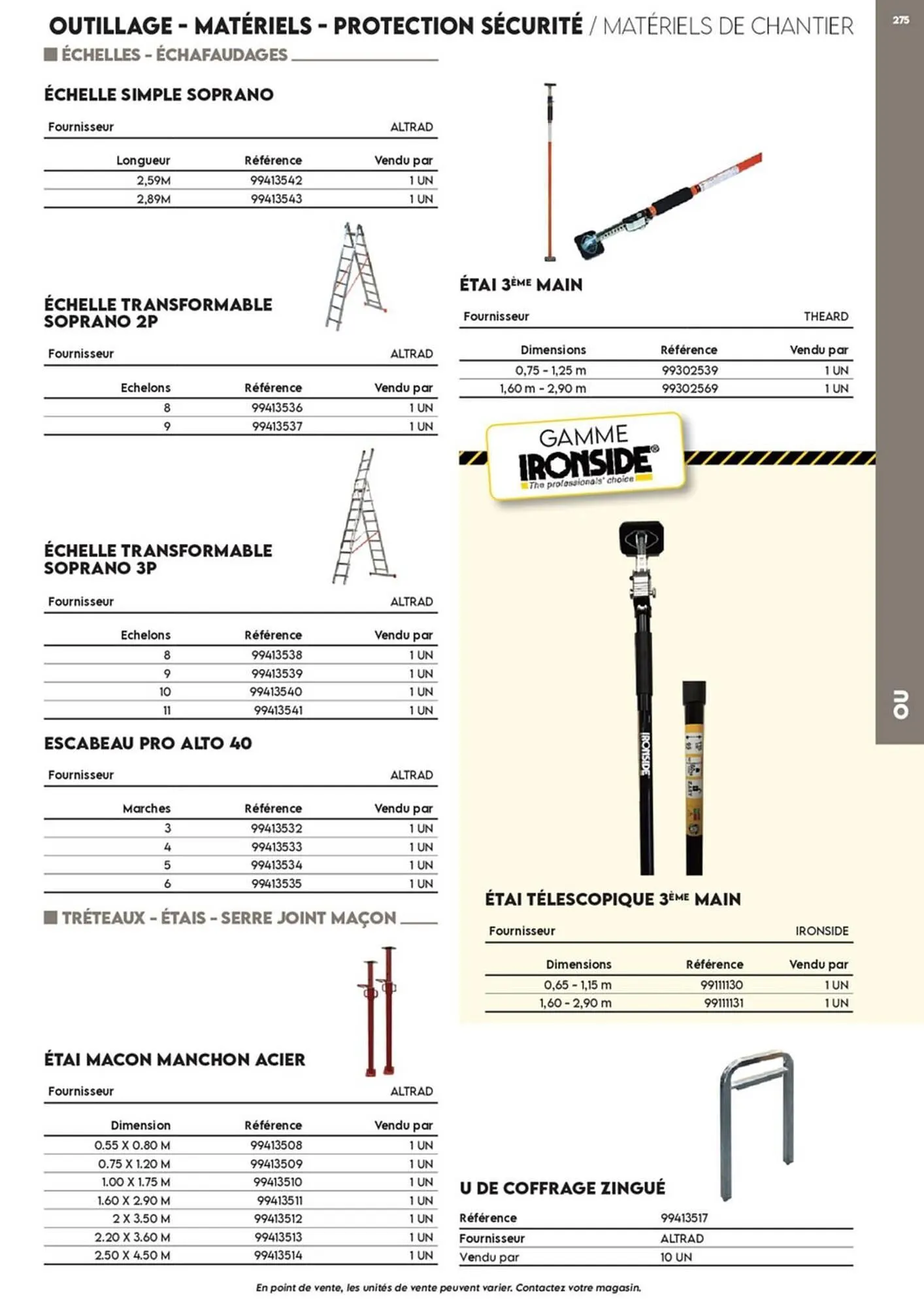 Catalogue Tout faire matériaux du 17 décembre au 30 décembre 2025 - Catalogue page 194