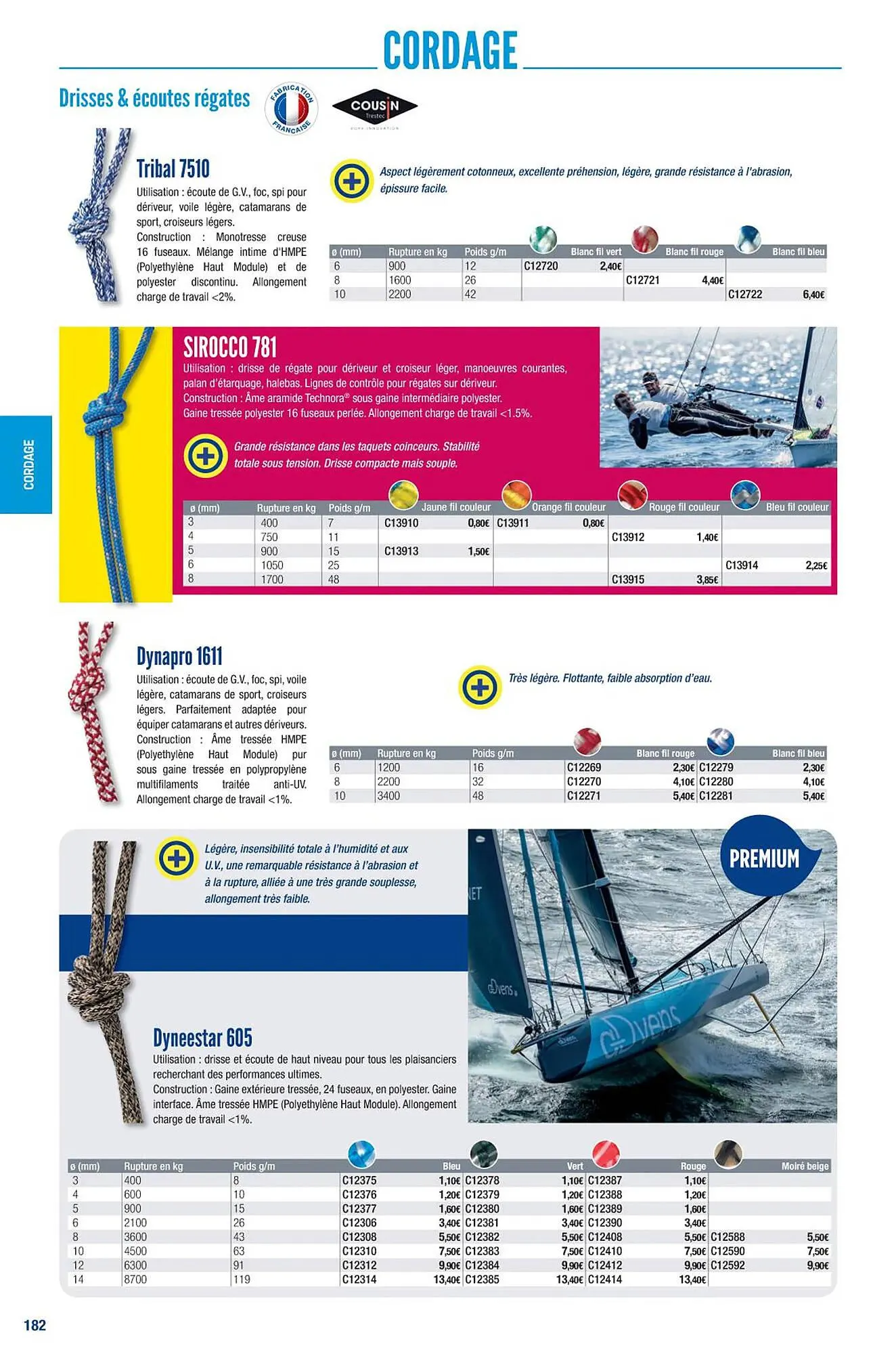 Catalogue Accastillage Diffusion du 1 mars au 31 décembre 2023 - Catalogue page 184