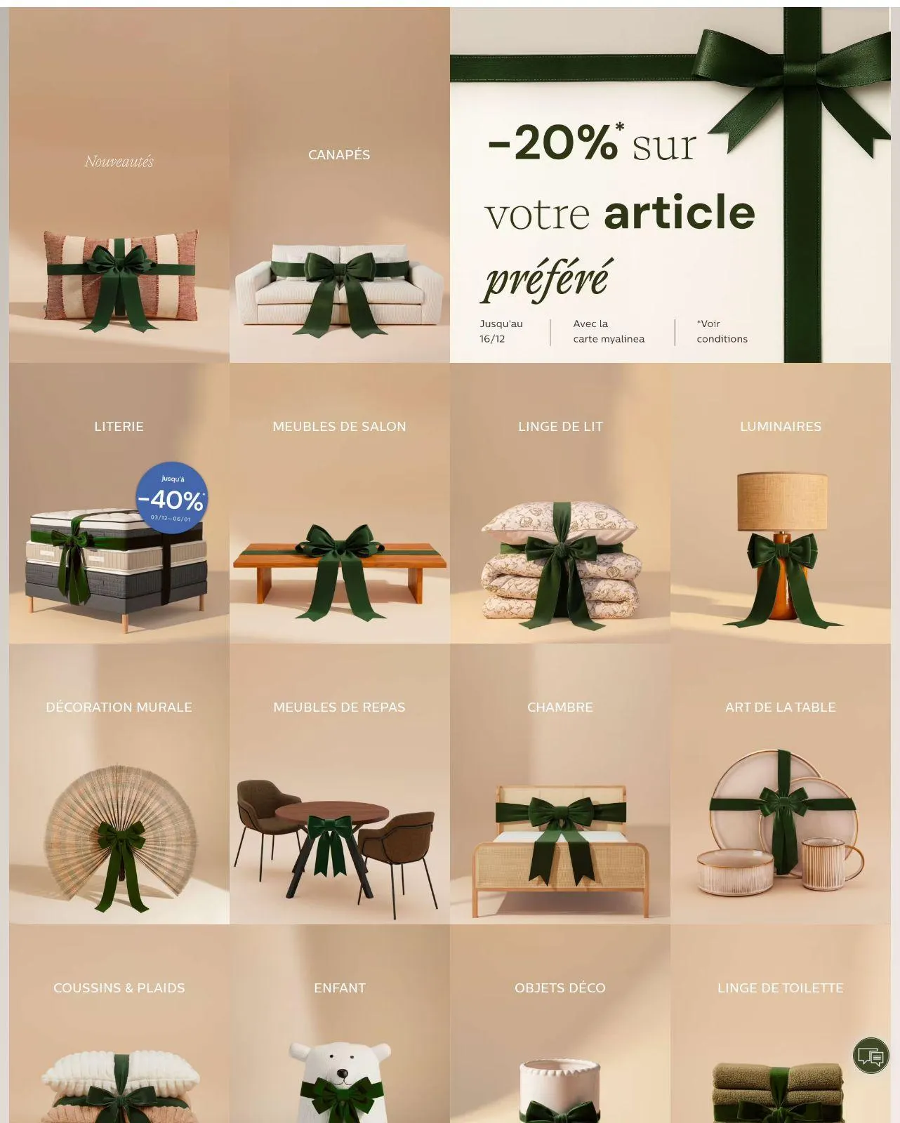 Alinéa Catalogue actuel - 1