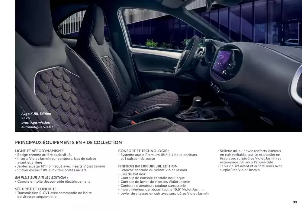 Toyota Aygo X du 13 février au 13 février 2026 - Catalogue page 33