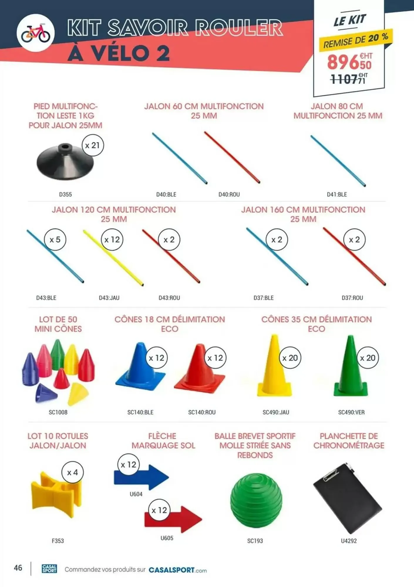 Catalogue Casal Sport du 15 avril au 31 mai 2026 - Catalogue page 46