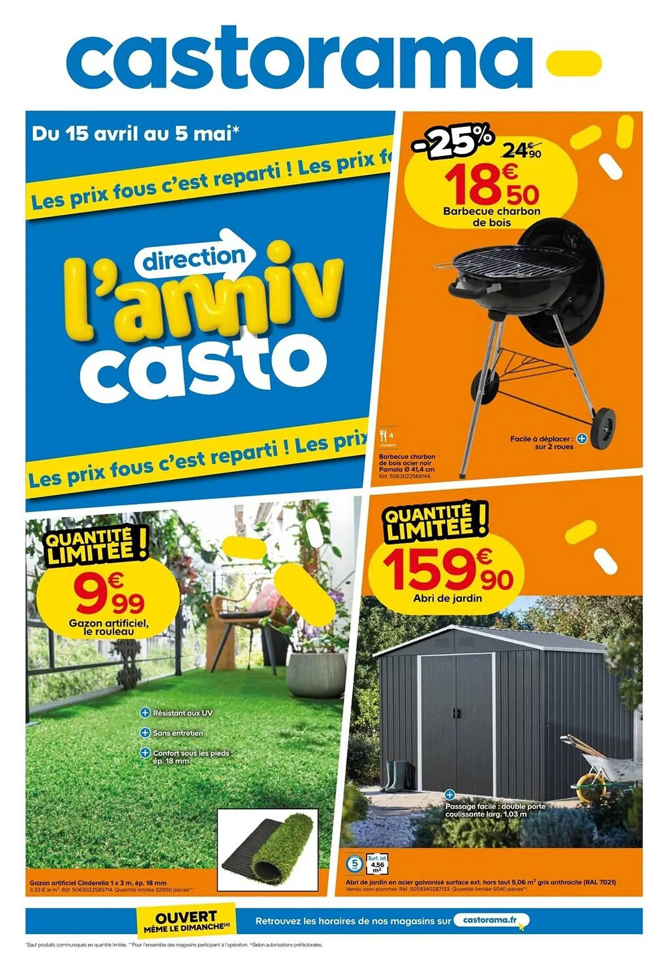 Catalogue Castorama du 15 avril au 5 mai 2026 - Catalogue page 1