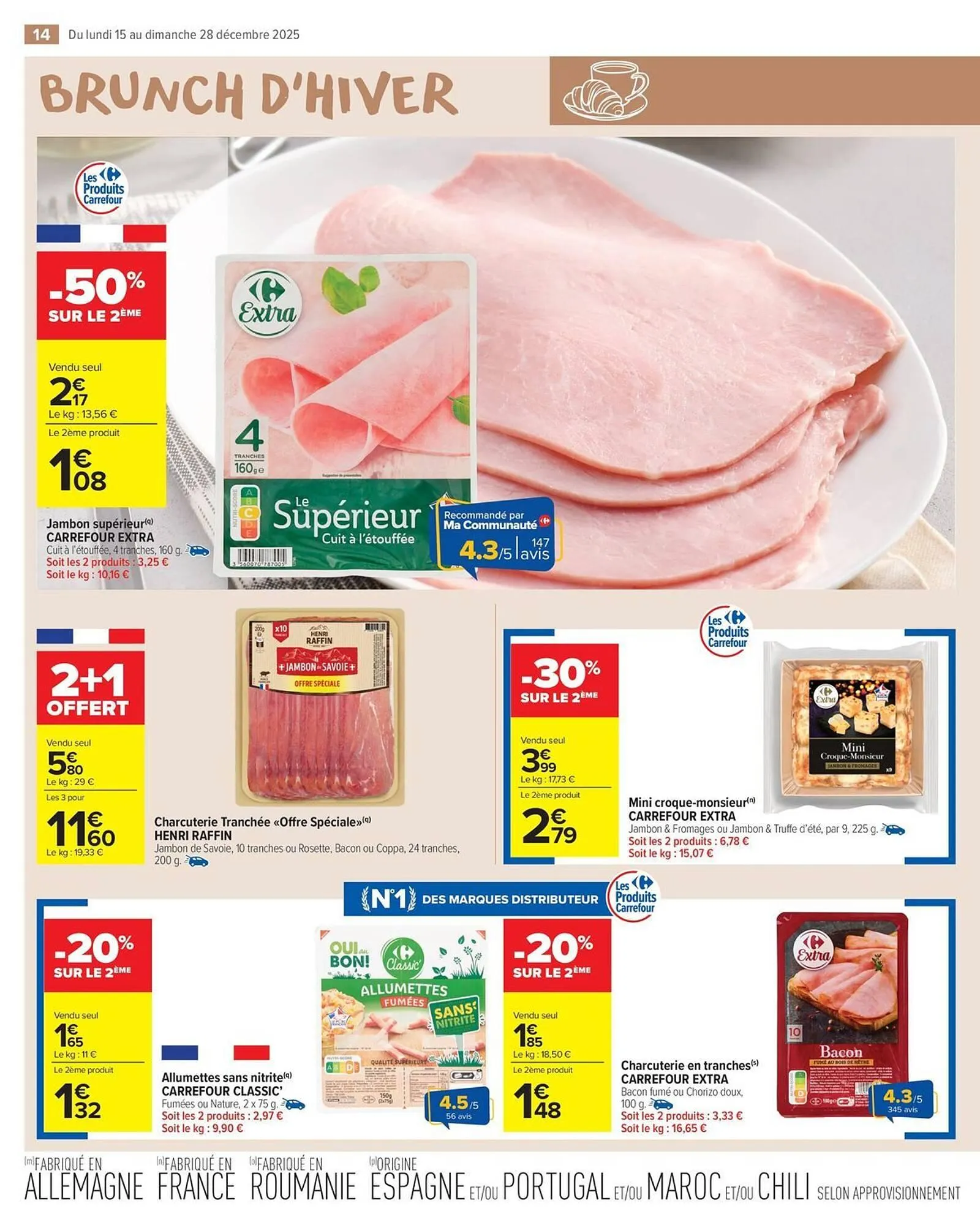 Catalogue Carrefour Market du 15 décembre au 28 décembre 2025 - Catalogue page 16