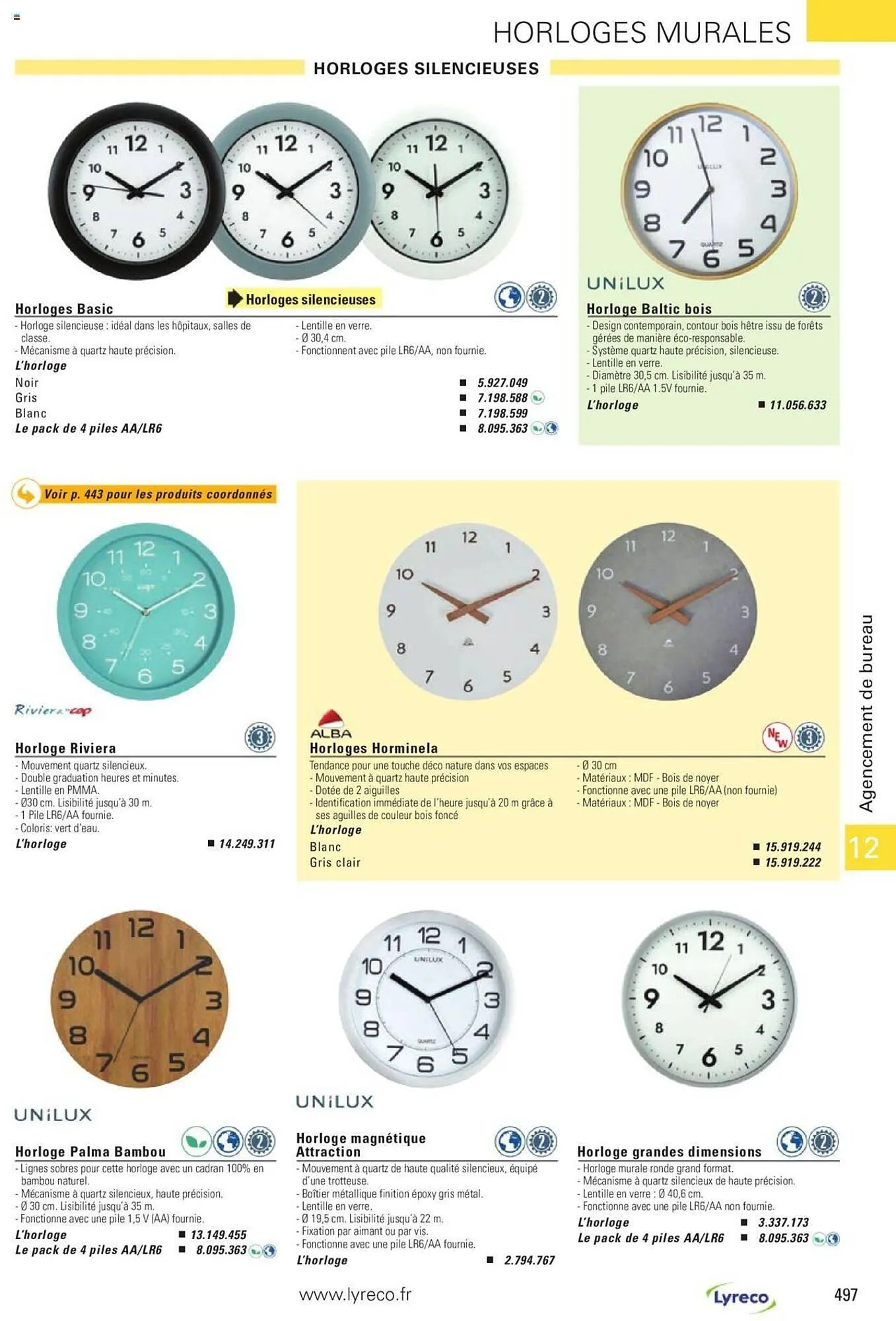 Catalogue Lyreco du 15 mai au 31 décembre 2023 - Catalogue page 497