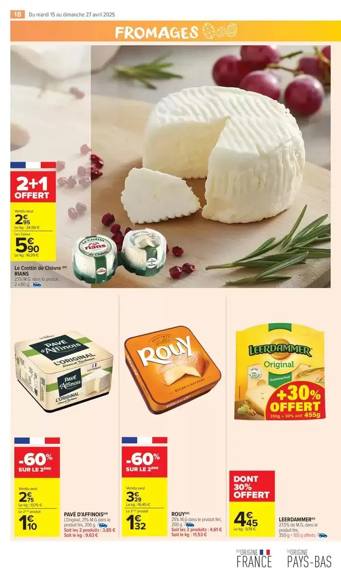 JOYEUSES PÂQUES du 15 avril au 27 avril 2025 - Catalogue page 20