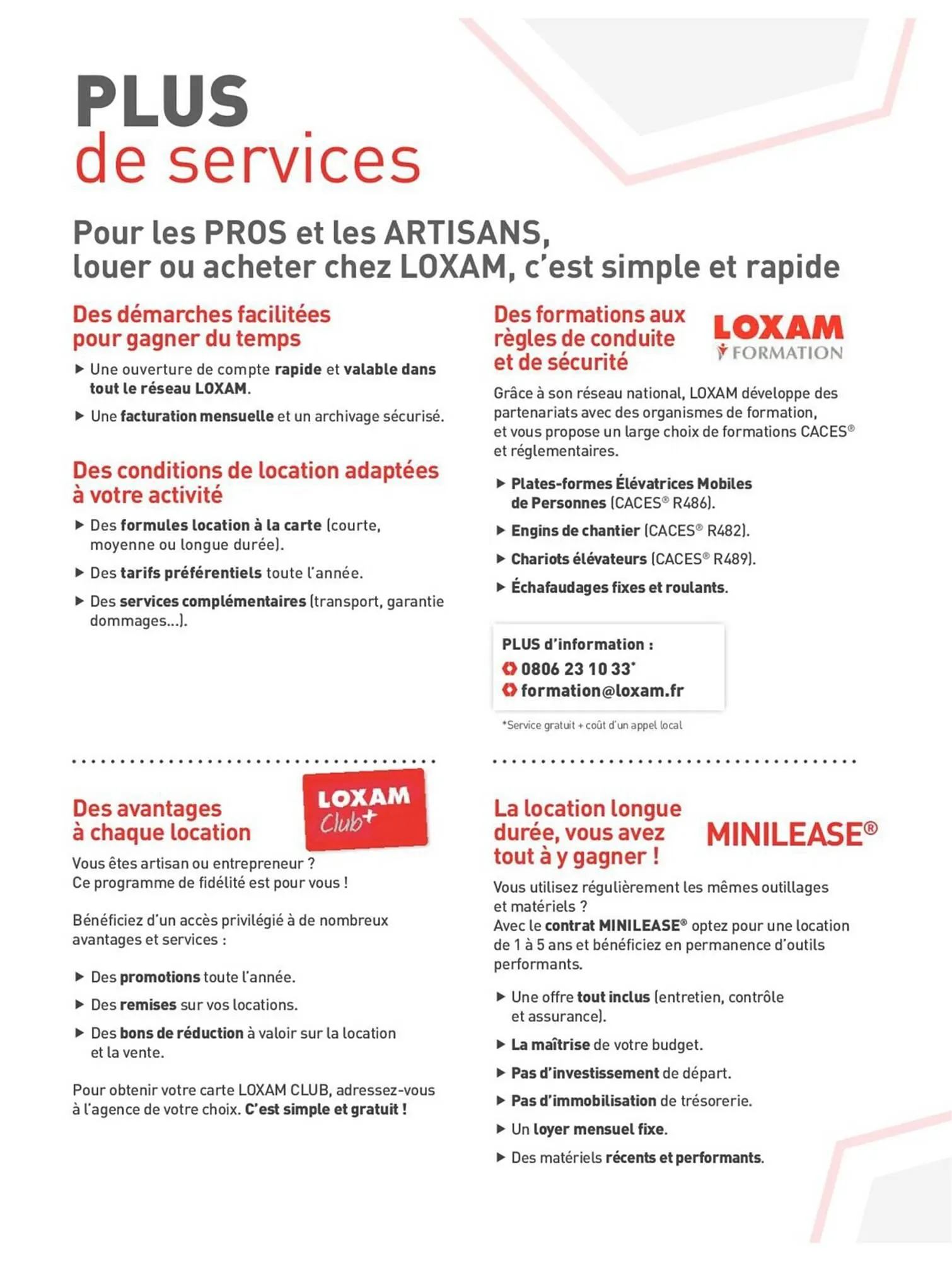 Catalogue Loxam du 19 avril au 31 décembre 2023 - Catalogue page 6