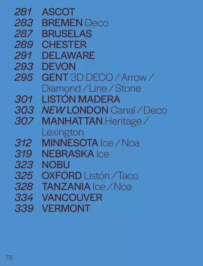 Ceramoc book 2025 du 27 janvier au 31 décembre 2025 - Catalogue page 280