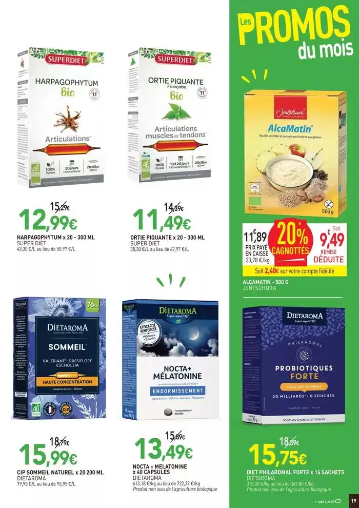 Votre fidélité récompensée sur une sélection de produits du 25 février au 23 mars 2025 - Catalogue page 19