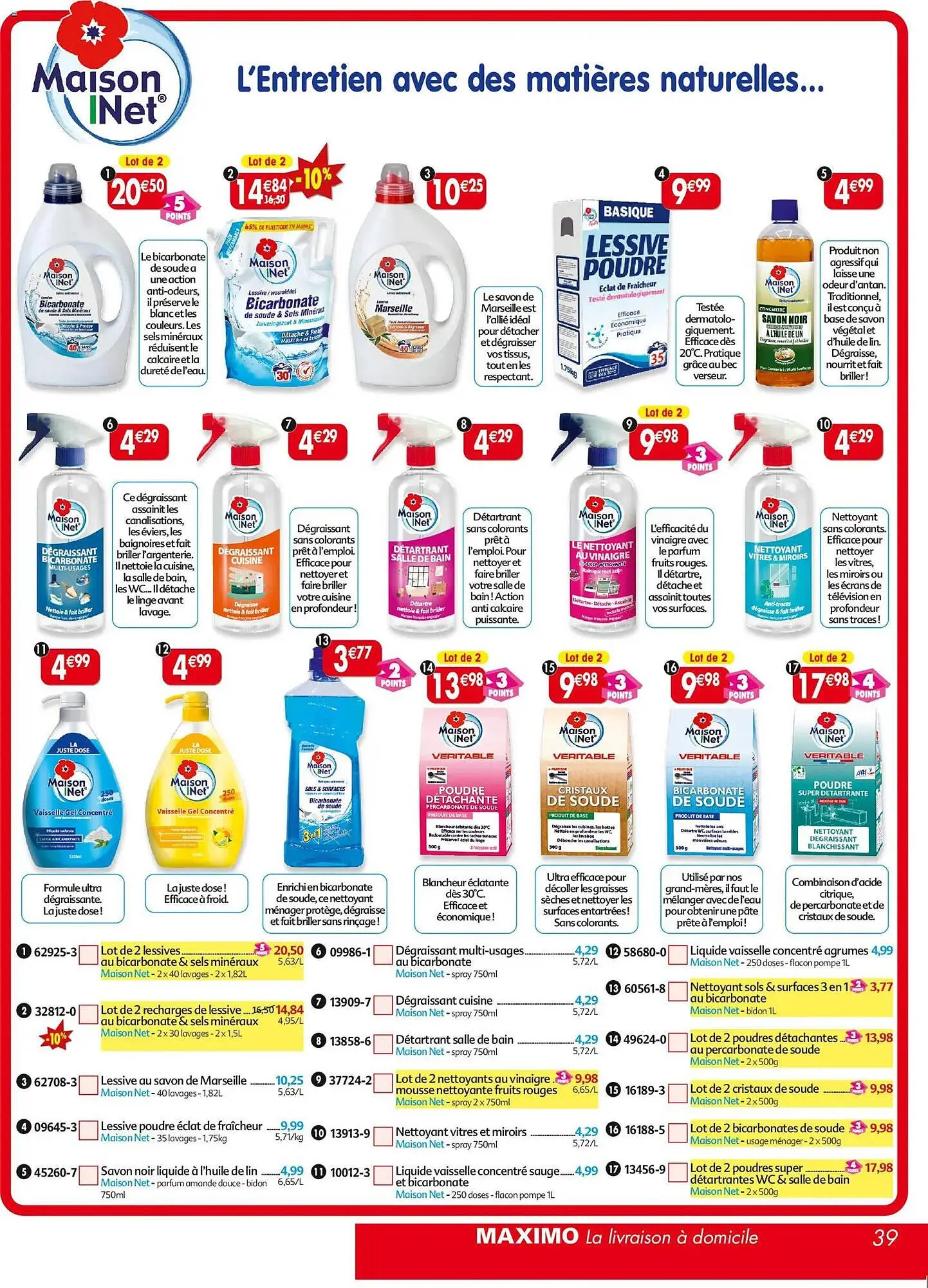 Catalogue Maximo du 24 octobre au 23 novembre 2025 - Catalogue page 39