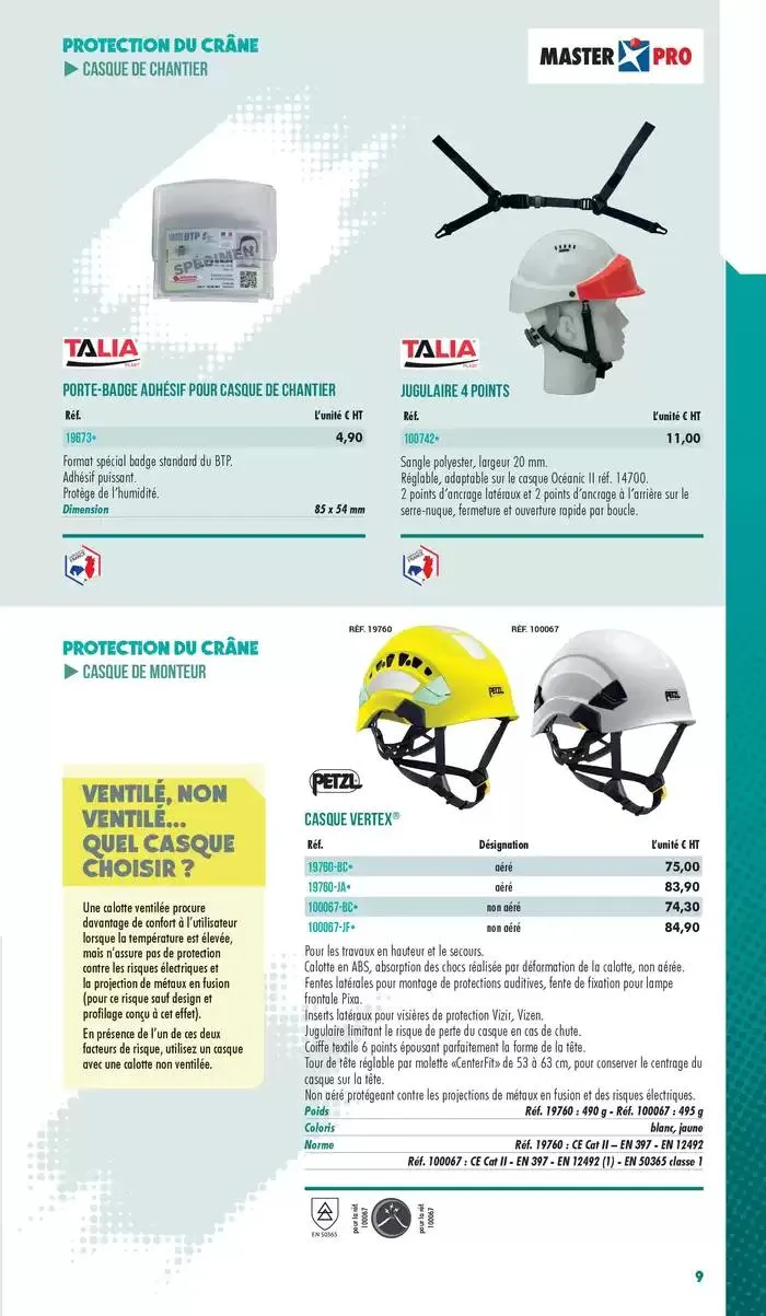 Essentiel Protection 2025 tarifé du 3 mars au 31 décembre 2025 - Catalogue page 11