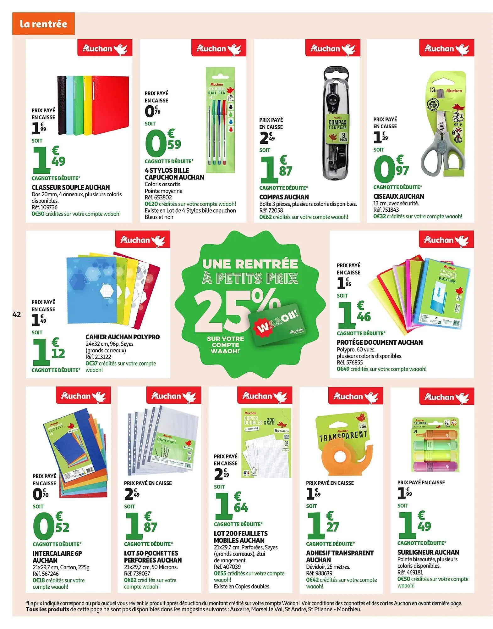 Catalogue Auchan du 8 juillet au 20 juillet 2025 - Catalogue page 42