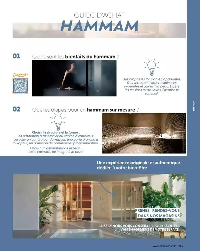 SALLE DE DE BAINS ET CARRELAGE 2025 du 11 avril au 31 décembre 2025 - Catalogue page 261