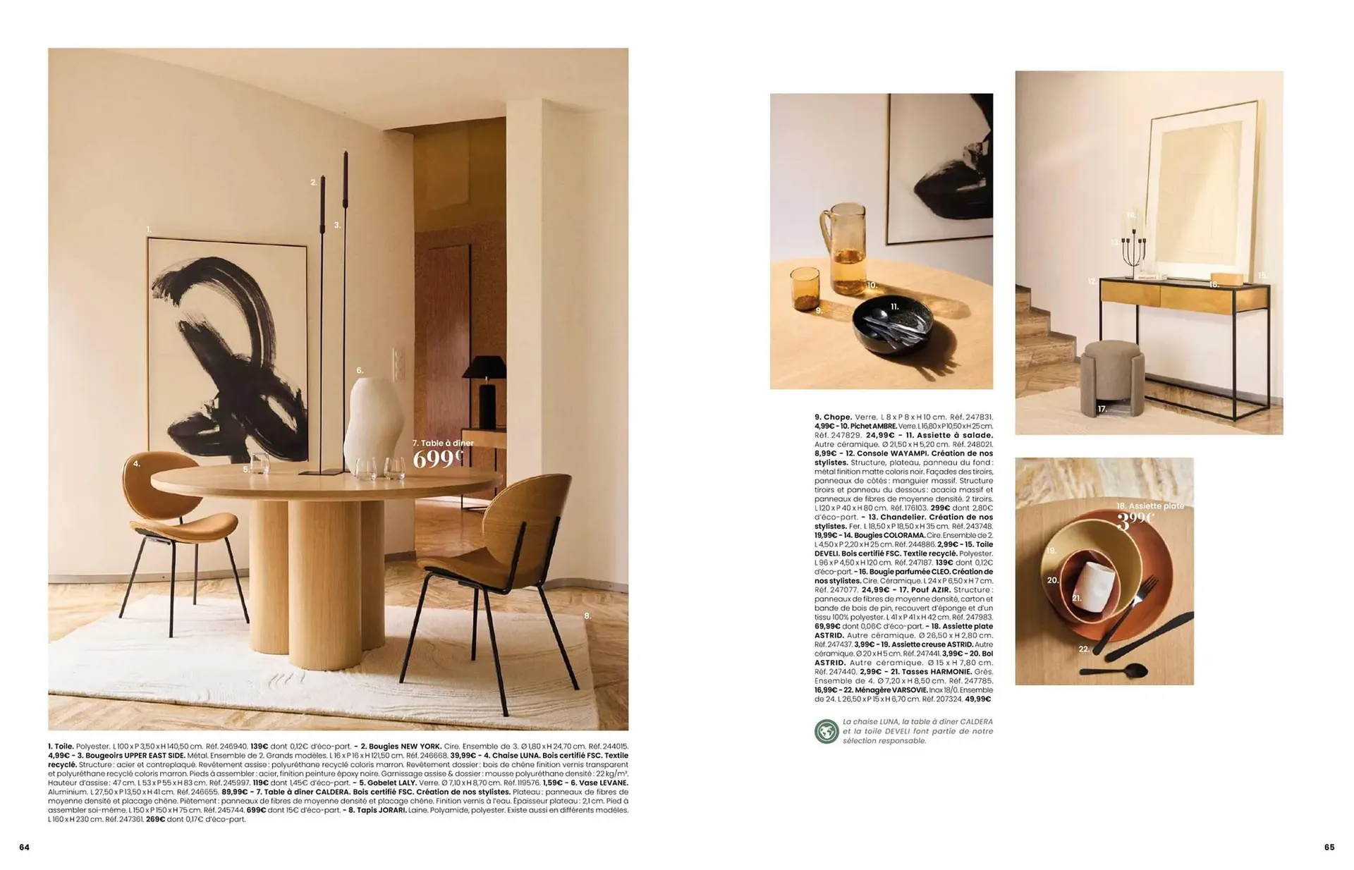 Catalogue Maisons du Monde du 12 mai au 31 août 2025 - Catalogue page 34