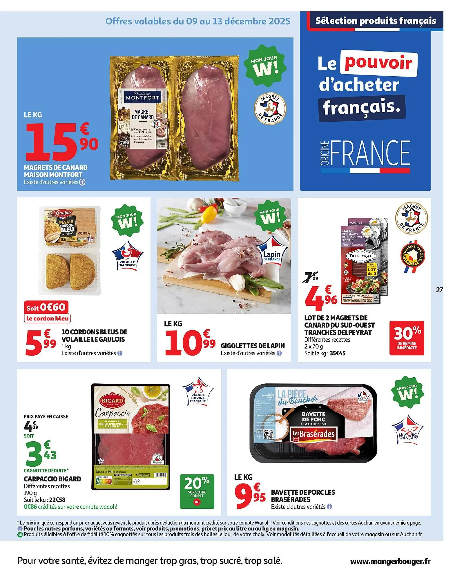 Catalogue Auchan du 9 décembre au 14 décembre 2025 - Catalogue page 27