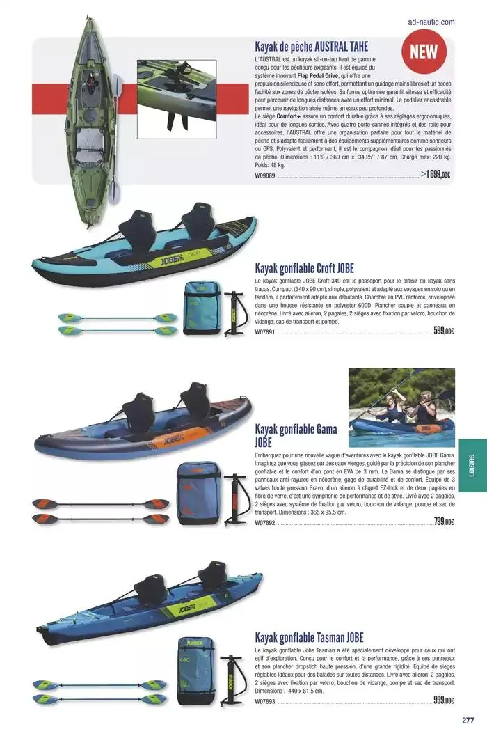 Catalogue Accastillage Diffusion 2025 du 1 janvier au 31 décembre 2025 - Catalogue page 279