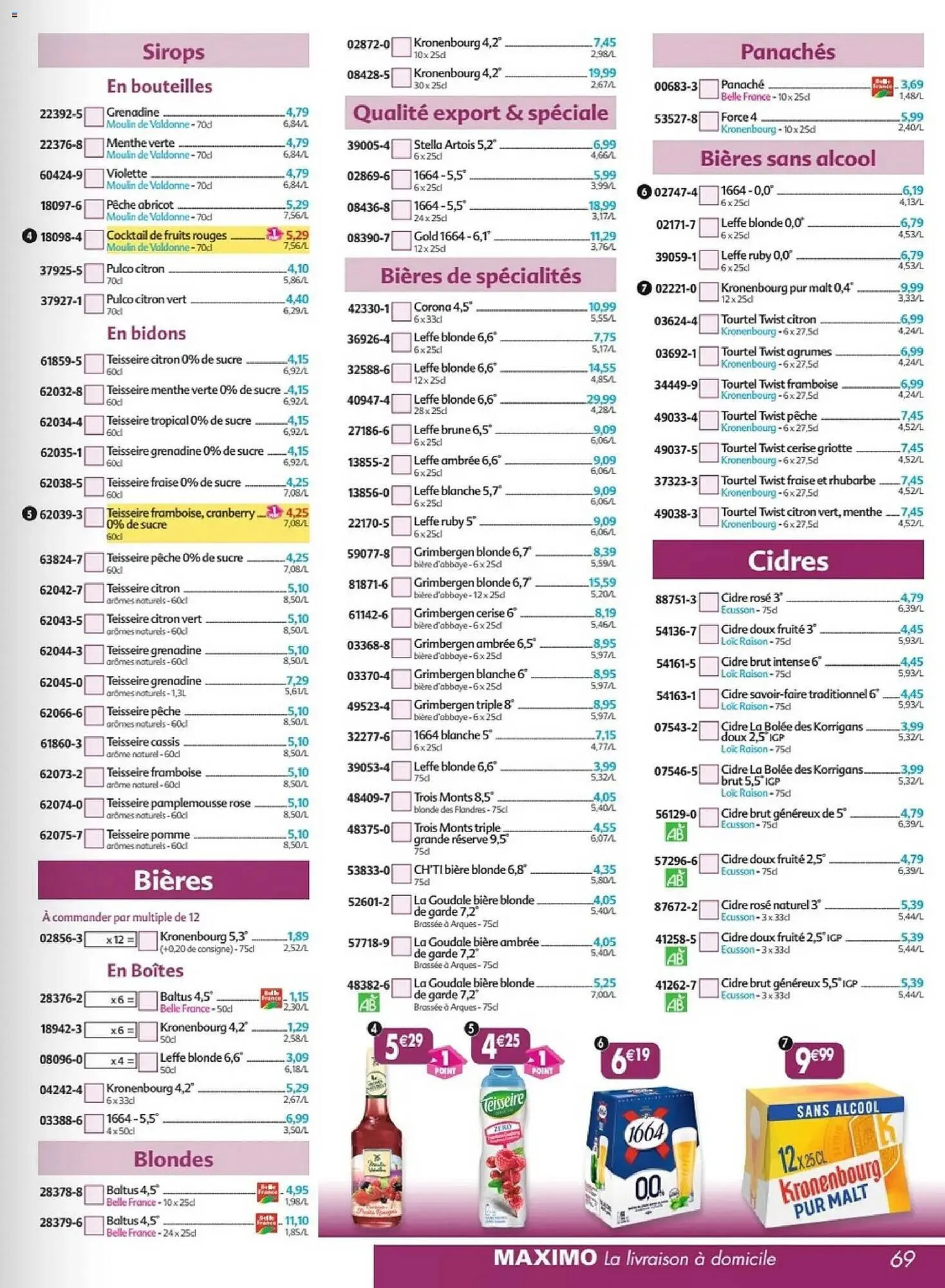 Catalogue Maximo du 23 janvier au 26 février 2026 - Catalogue page 69