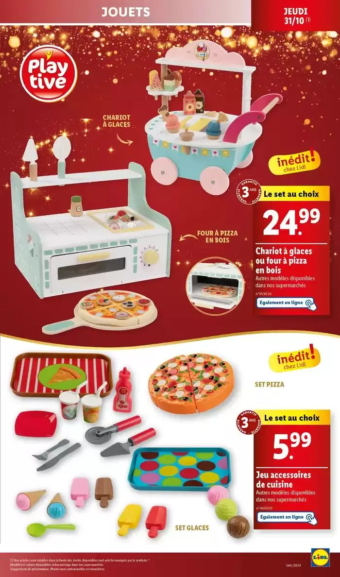 Bénéficiez de promotions sur une sélection de produits, incluant viande, fruit et fromage du 30 octobre au 5 novembre 2024 - Catalogue page 47