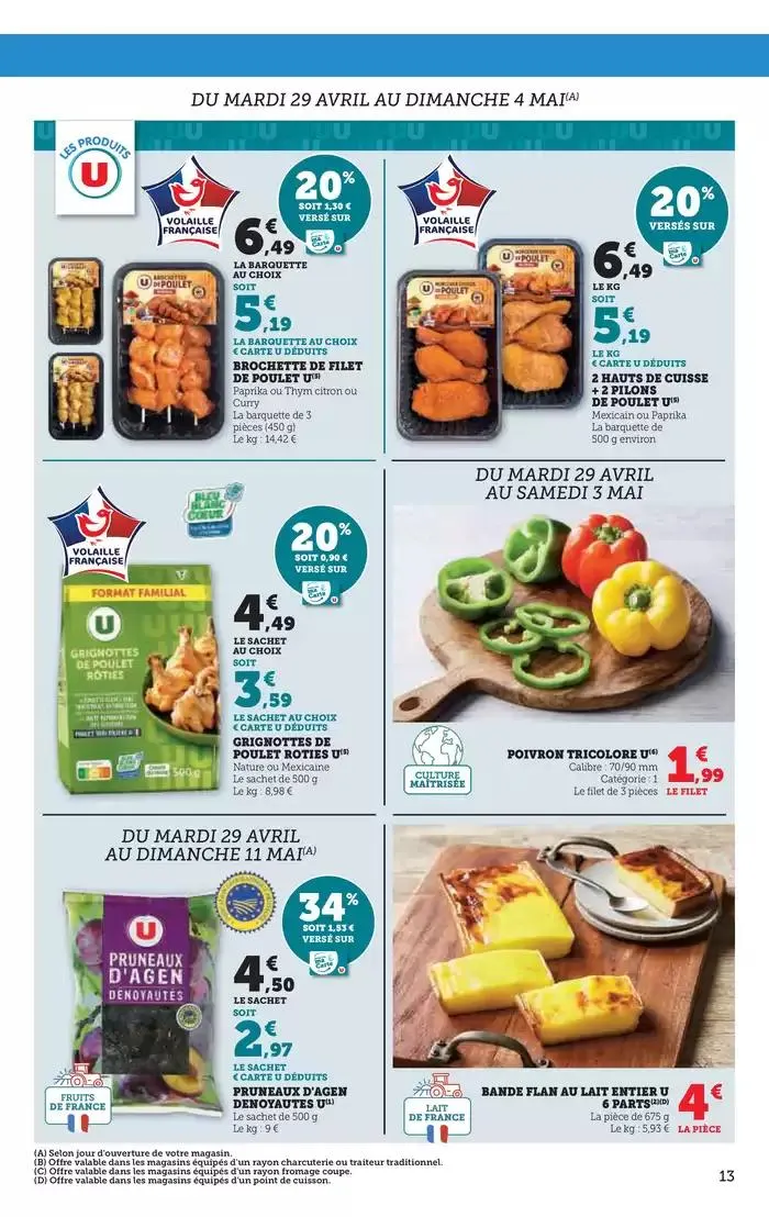 Catalogue SUPER U du 29 avril au 11 mai 2025 - Catalogue page 13