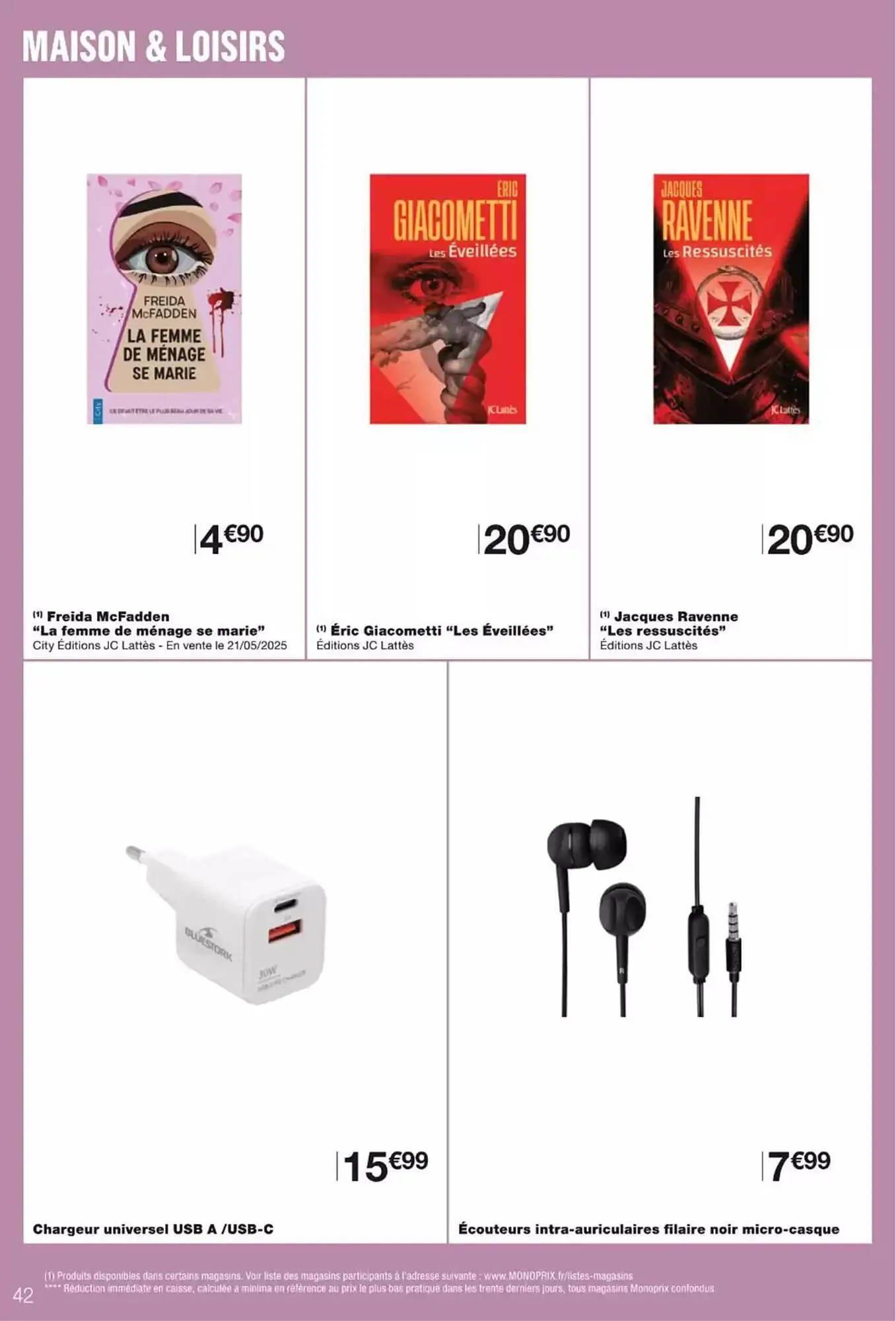 Catalogue Monoprix du 20 mai au 1 juin 2025 - Catalogue page 42