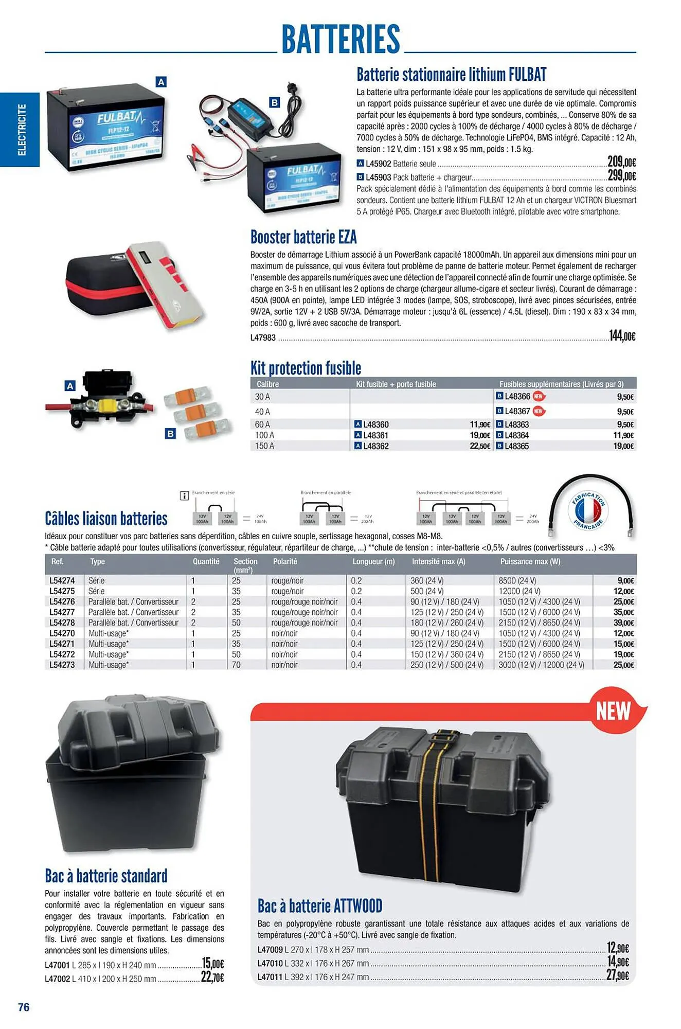 Catalogue Accastillage Diffusion du 1 mars au 31 décembre 2023 - Catalogue page 78