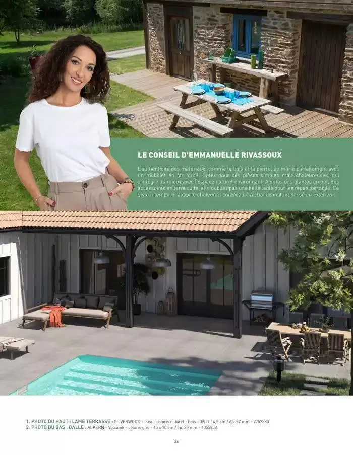 Guide Terrasse 2025 du 1 janvier au 31 décembre 2025 - Catalogue page 36