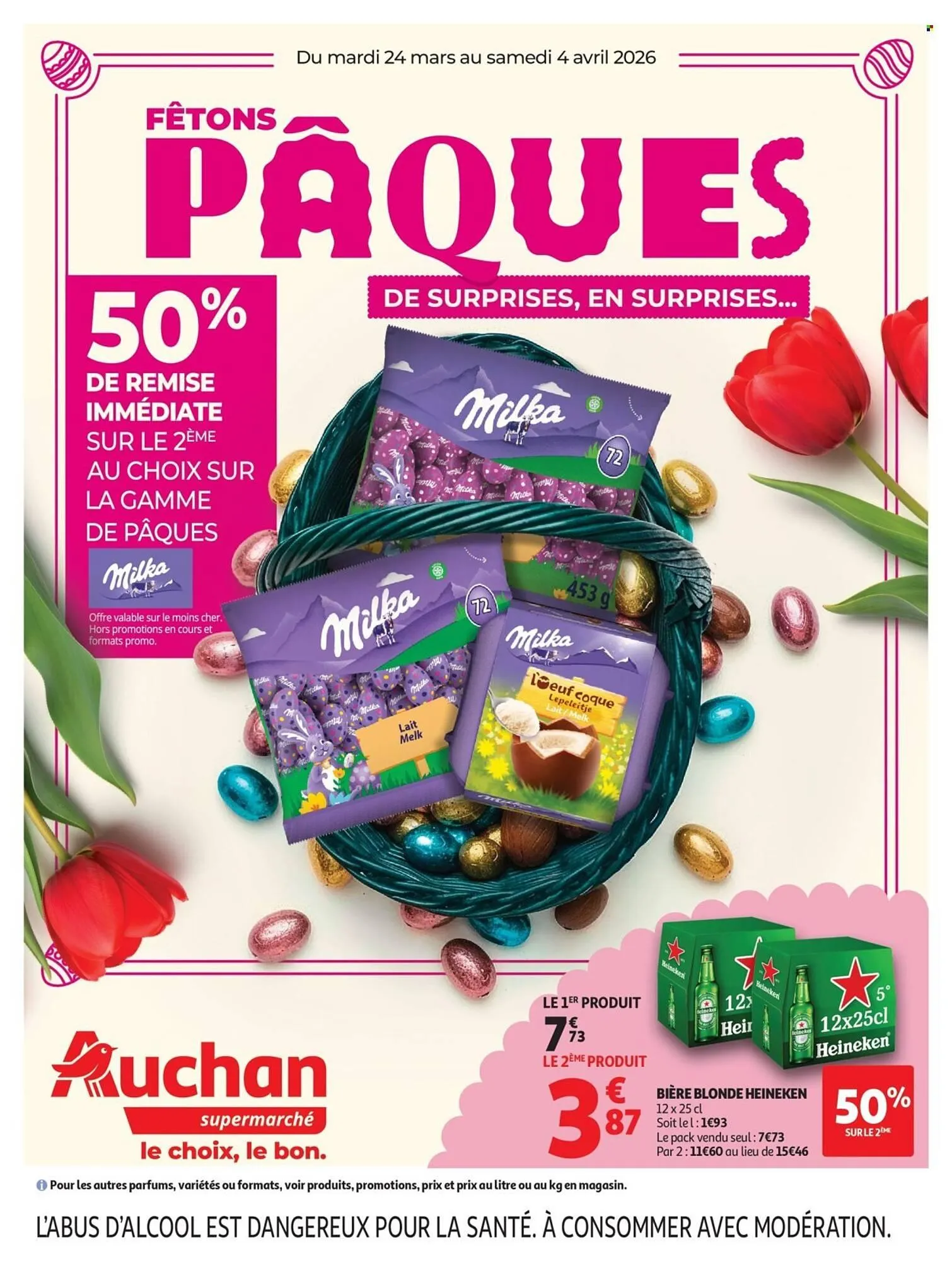 Catalogue Auchan du 24 mars au 4 avril 2026 - Catalogue page 1