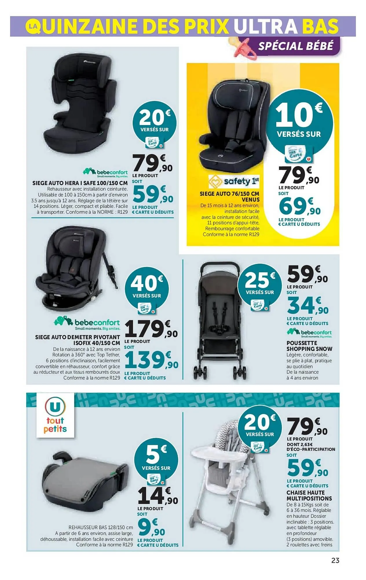 Catalogue Hyper U du 10 mars au 22 mars 2026 - Catalogue page 23