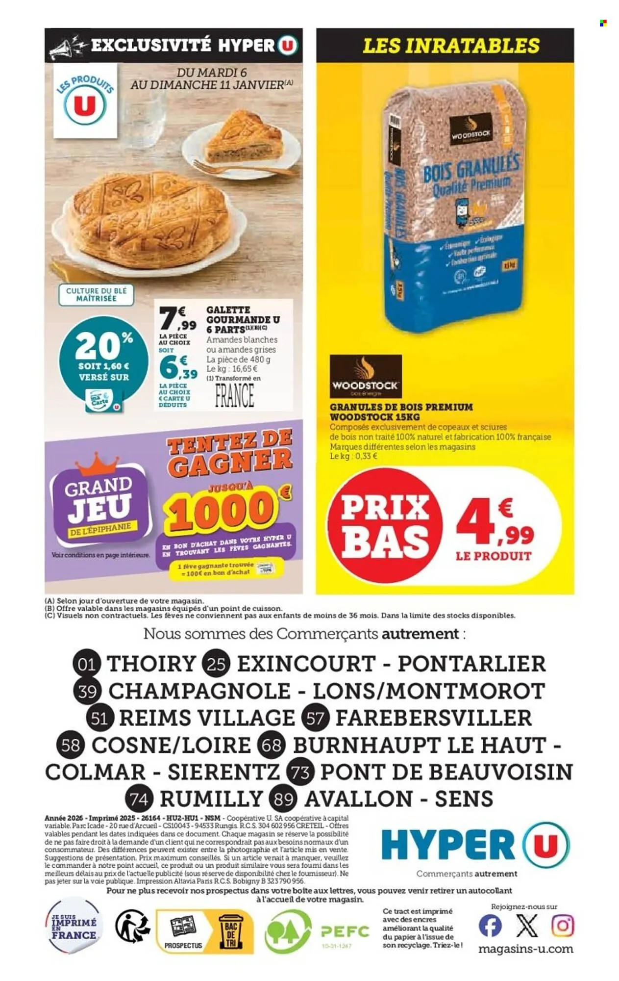 Catalogue Hyper U du 6 janvier au 18 janvier 2026 - Catalogue page 72