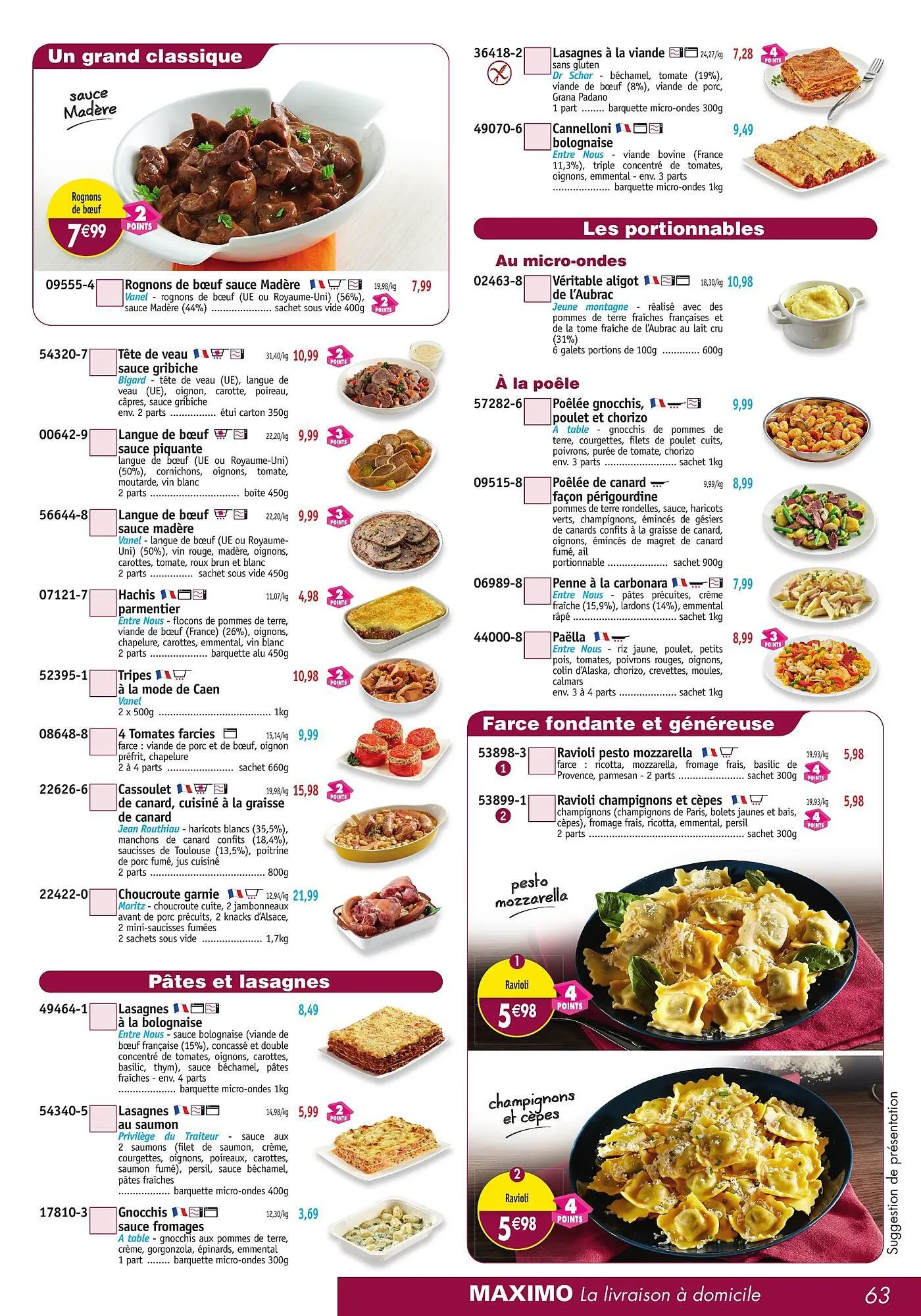 Catalogue Maximo du 21 novembre au 23 décembre 2025 - Catalogue page 63