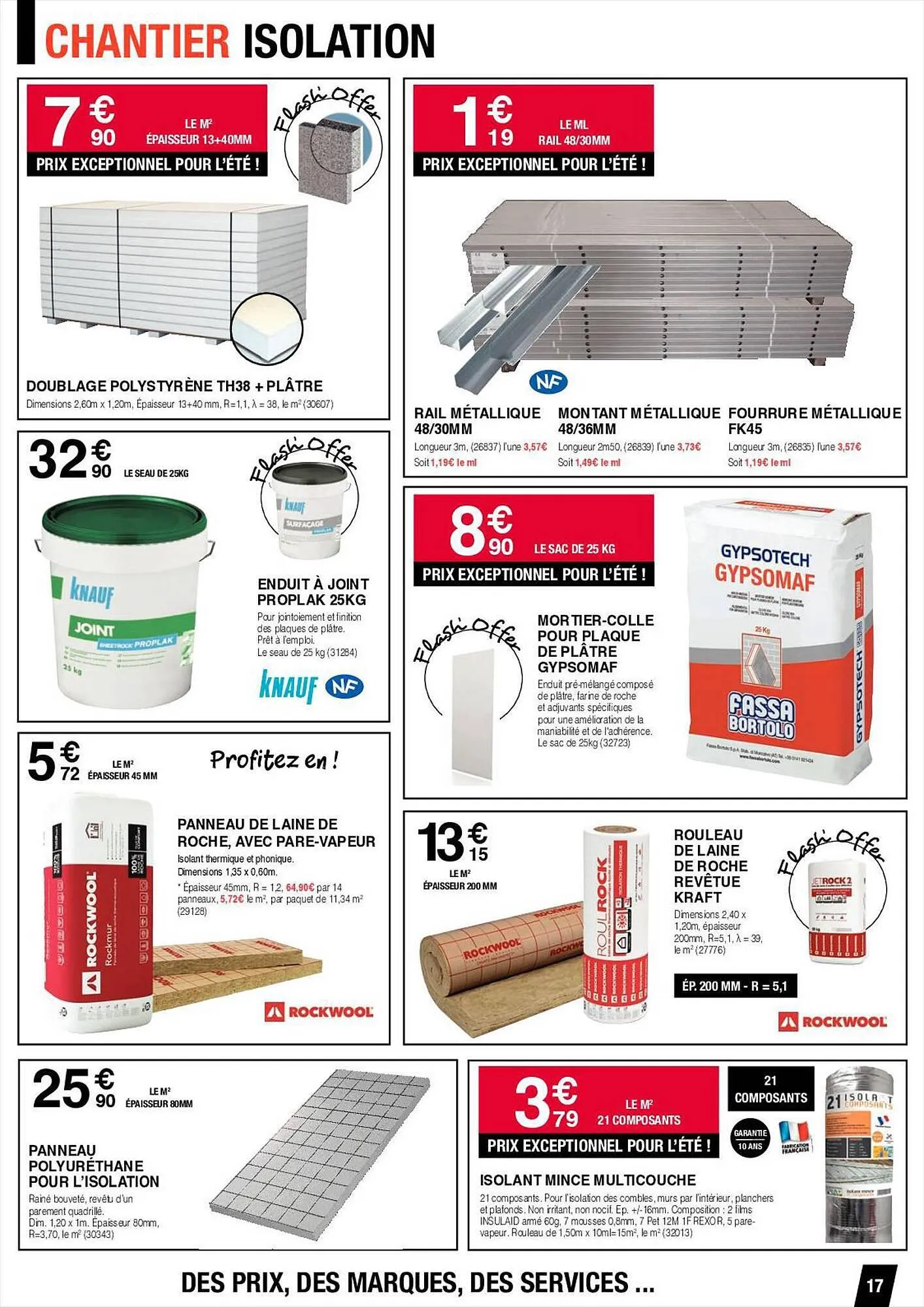Catalogue Chretien Matériaux du 6 juillet au 19 août 2023 - Catalogue page 17