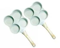 Poele sucree salee x2 - Poêle 4 compartiments