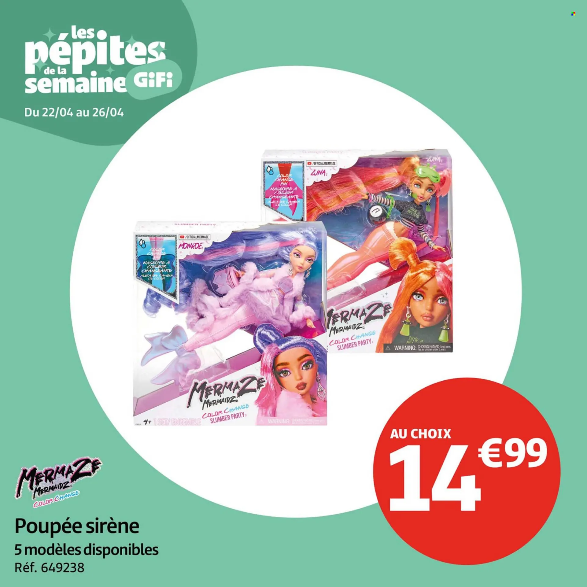 Catalogue Gifi du 22 avril au 26 avril 2026 - Catalogue page 1