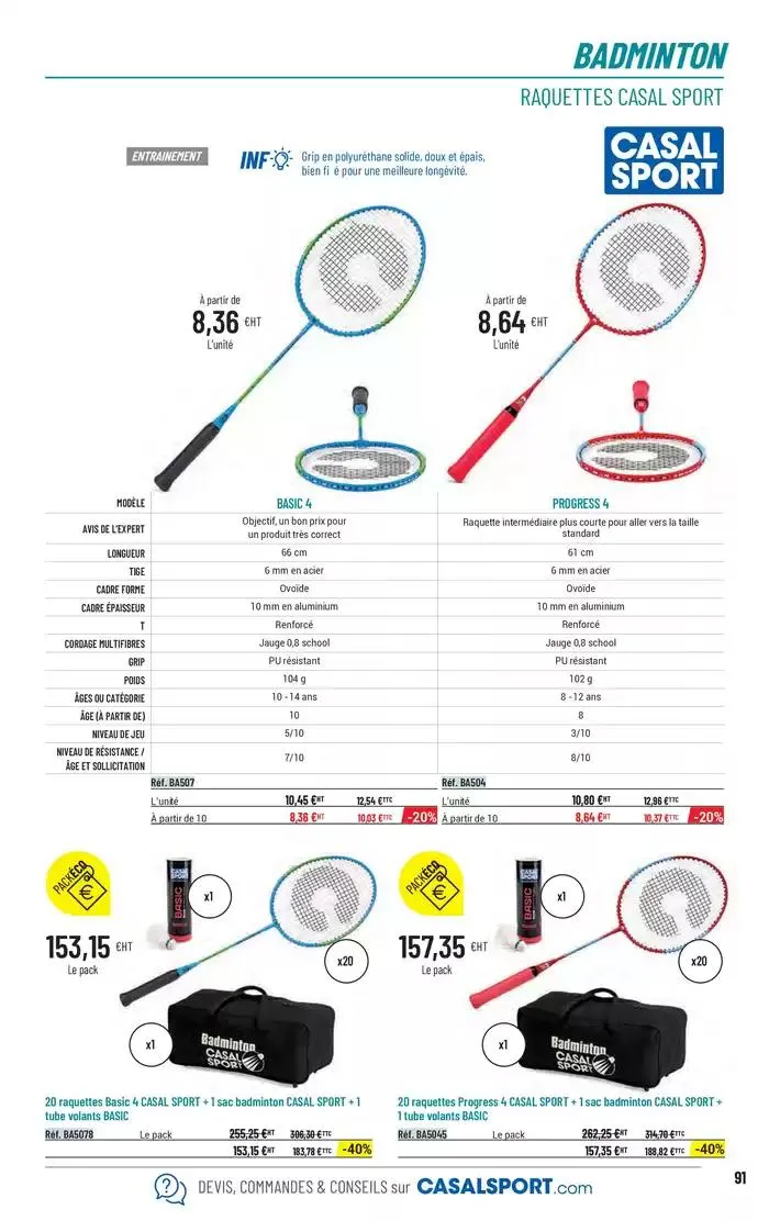 ÉQUIPEMENT SPORTIF du 6 mars au 31 décembre 2025 - Catalogue page 63