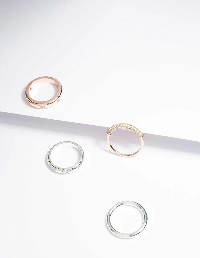 Bague - Lot de 4