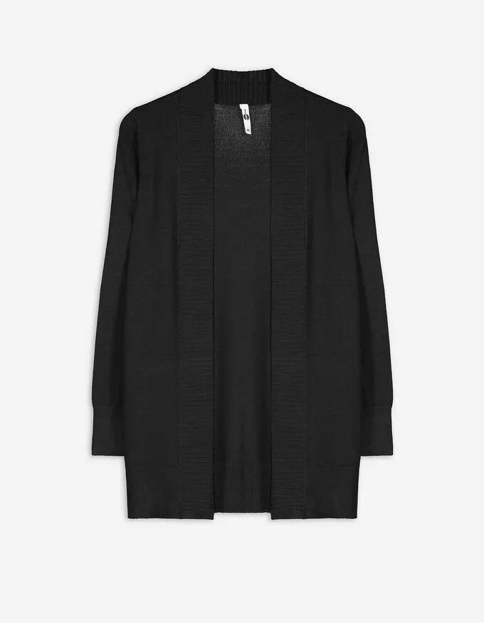 Vest - LENZING™ ECOVERO™ - zwart