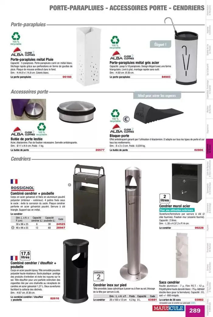 Catalogue Entreprises 2025 du 13 janvier au 31 décembre 2025 - Catalogue page 291