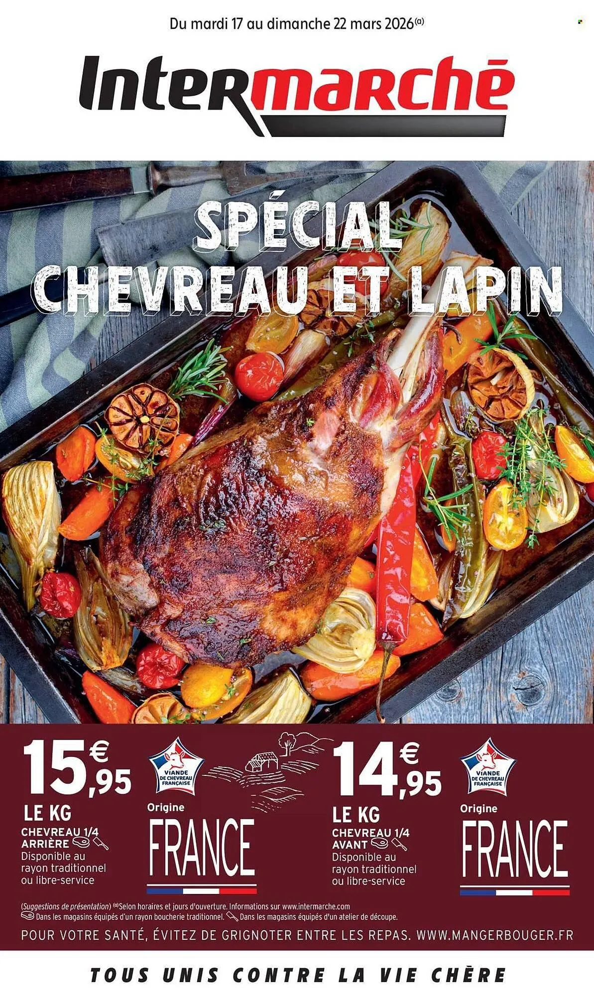Catalogue Intermarché du 17 mars au 22 mars 2026 - Catalogue page 1