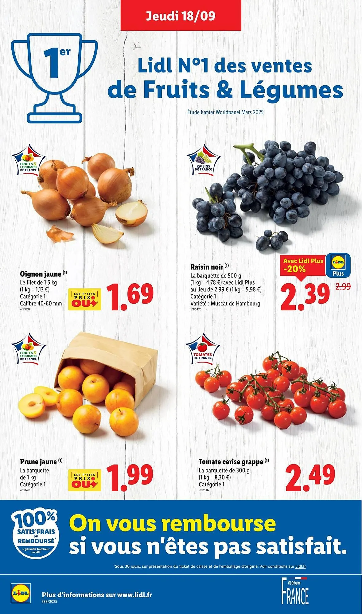 Catalogue Lidl du 18 septembre au 24 septembre 2025 - Catalogue page 2