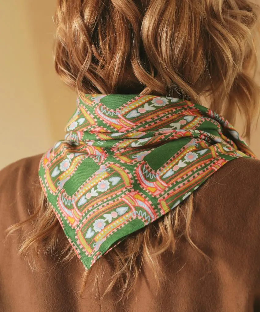 Foulard carré Bottes Boréales